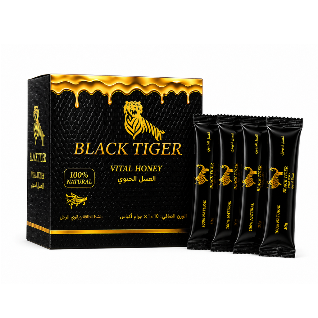 اصبع 24 Blacktiger عسل بلاك تايجر