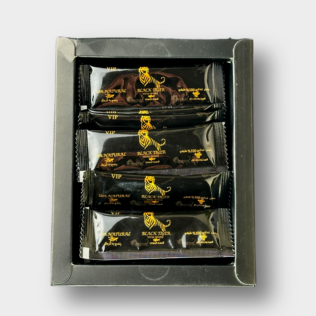 اصبع 24 Blacktiger عسل بلاك تايجر